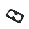 Carbon Fiber Rear Water Cup Holder Frame Cover Trim For BMW X1 2023 2024 2025