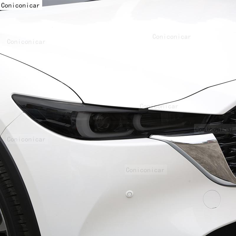 For MAZDA CX-5 -2025 Car Headlight Protective Cover Film Front Light TPU Anti-scratch Headlamp Tint Sticker