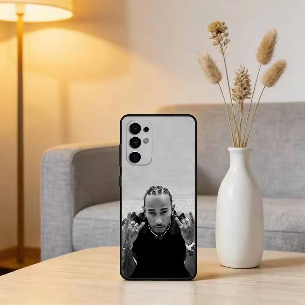 Чехол для телефона с изображением гонщика Льюиса Хэмилтона Для Samsung S25, S24, S21, S22, S23, S30, Ultra, S20, Plus, Fe, Мягкий силиконовый черный чехол