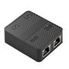 Ethernet-разветвитель 1 на 2, высокоскоростной, 100/1000 Мбит/с, Gigabit RJ45, с кабелем питания, LAN-разветвитель, сетевой разветвитель