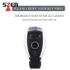 EKR2  TPU Car Key Case Cover Shell Accessories for Mercedes Benz A B C E GL S GLA GLK CLS Class AMG W204 W205 W212 W463 W176 Keychain