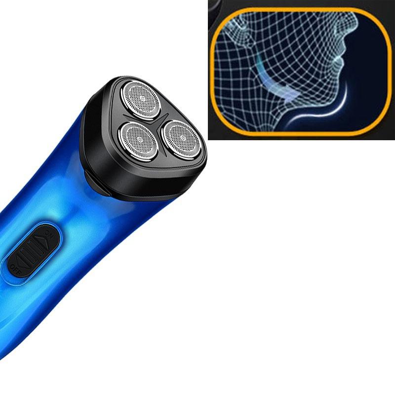 Новая электробритва, USB аккумуляторная бритва, мужская портативная бритва, бритва с тремя головками