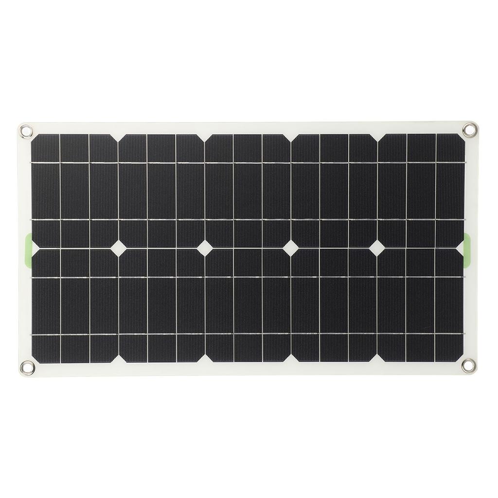 100w Solar Panel Portable Flexible Monocrystalline Silicon Solar Charger Kit for Car Boat Marine Camping