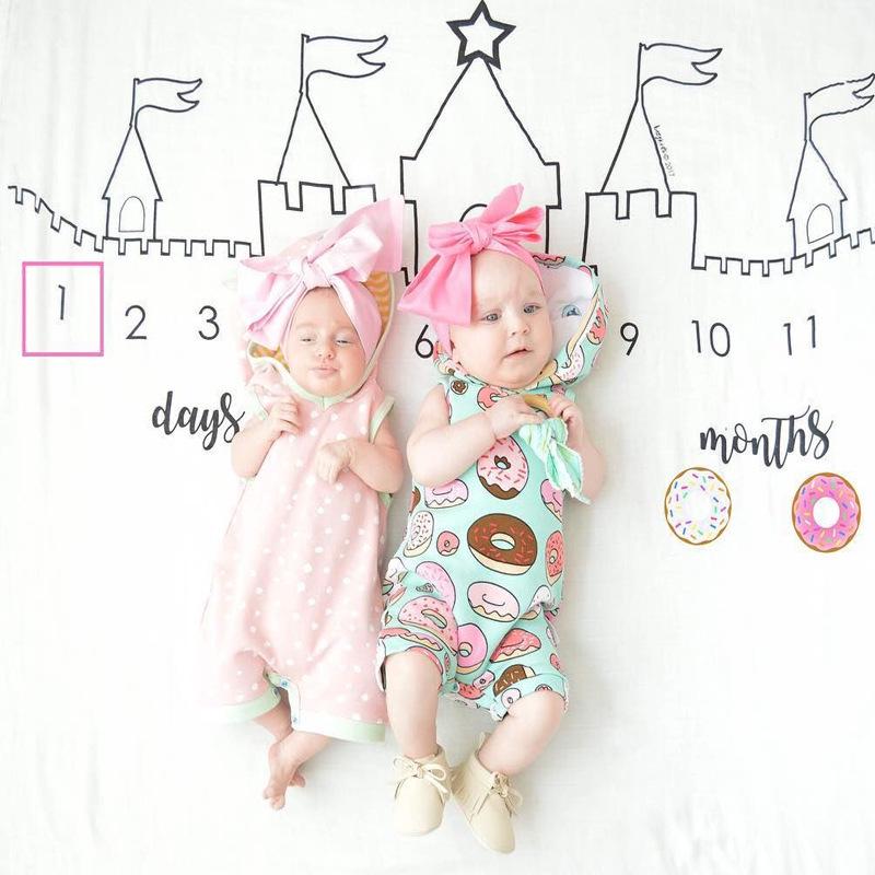 Креативный детский фотоплед для важных событий – Реквизит для позирования с фоном из цифр для фотографии