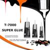 Diy Crafts Quick Fix Portable Black Liquid Adhesives Repair Tools T-7000 Glue Epoxy Resin