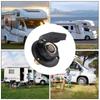 For Camper RV Water Inlet Replacement RV City Water Inlet RV White City Water Fill Inlet Flange with Check Valve Brass