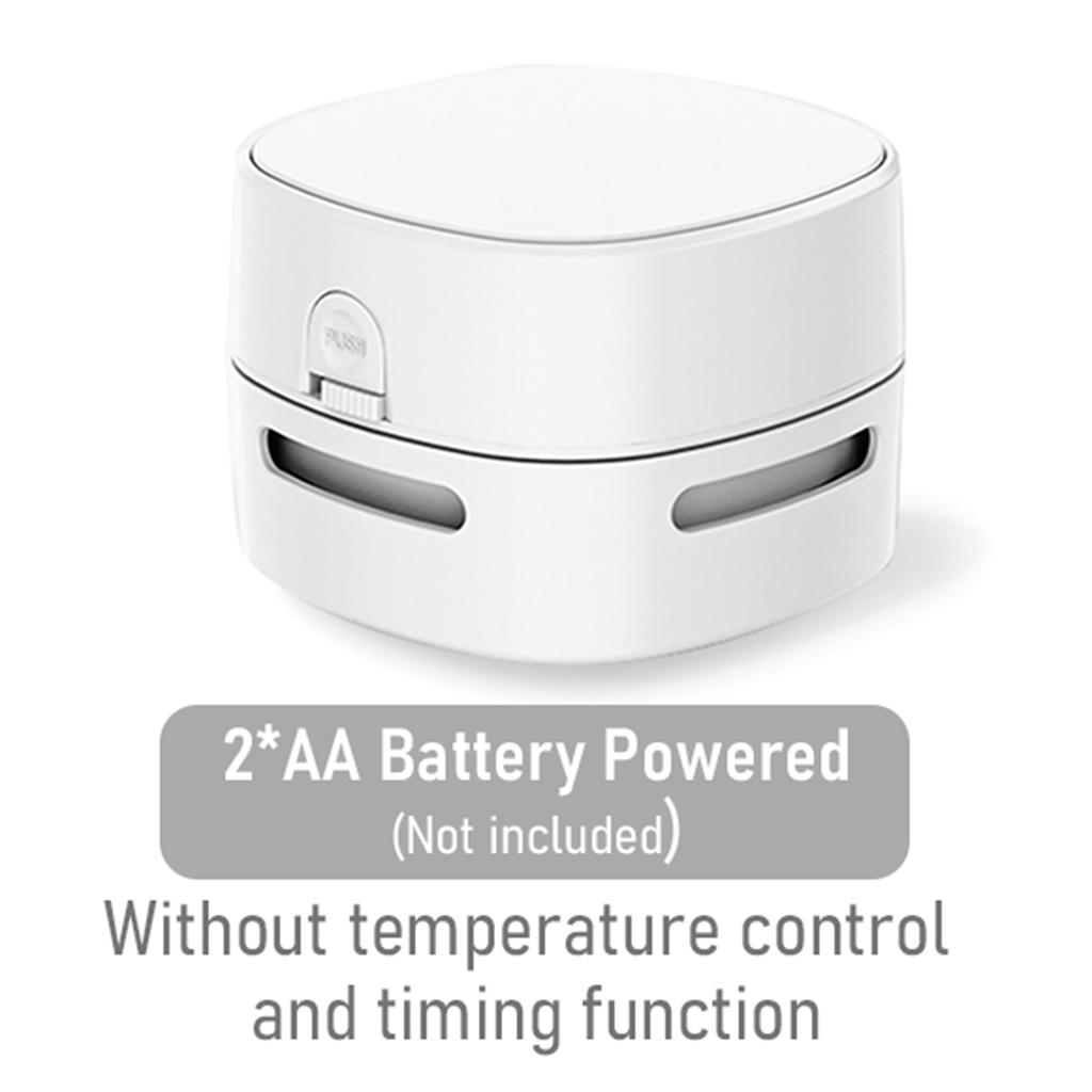 Мини Настольный Пылесос Портативный Беспроводной Подметатель Пыли для Стола Работающий от Батареек для Уборки Пыли Крошек Волос Обрезков