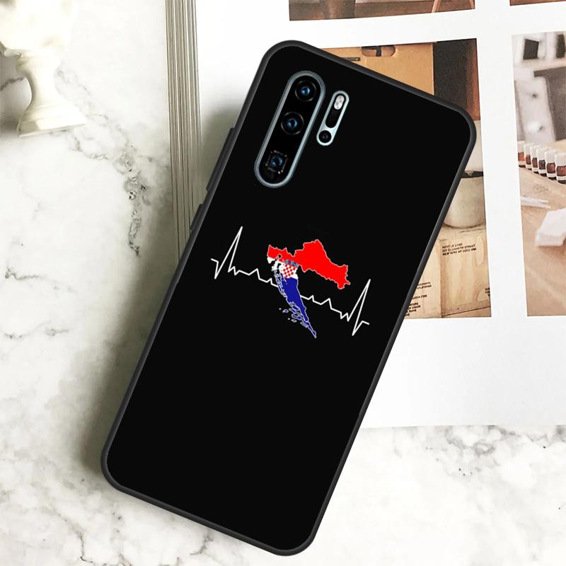 Croatia Coat Of Arms Flag For Huawei Nova 12i 12s 11i 8i Y73 Y72 Y61 Y91 Y90 Y70 Y60 9 10 SE P30 P40 Lite P60 Pro Case