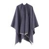 Women Shawl Scarf Solid Color Knitted Shawl Wrap Imitation Cashmere Shoulder Top Sweater Shawl Fashion Accessory