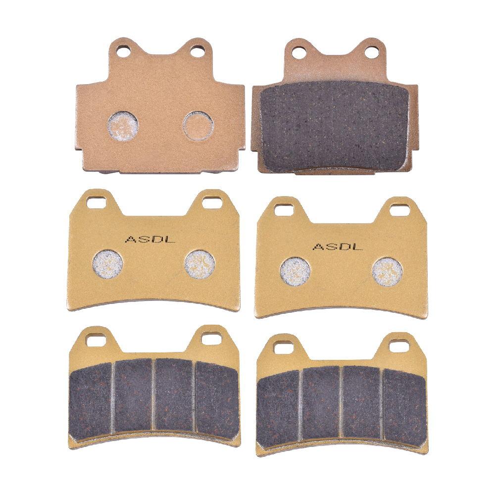 400cc Motorcycle Front Rear Brake Pads Disc For Yamaha FZ400 FZ 400 4YR1 1996 XJR400 Brembo XJR 400 1995-1999