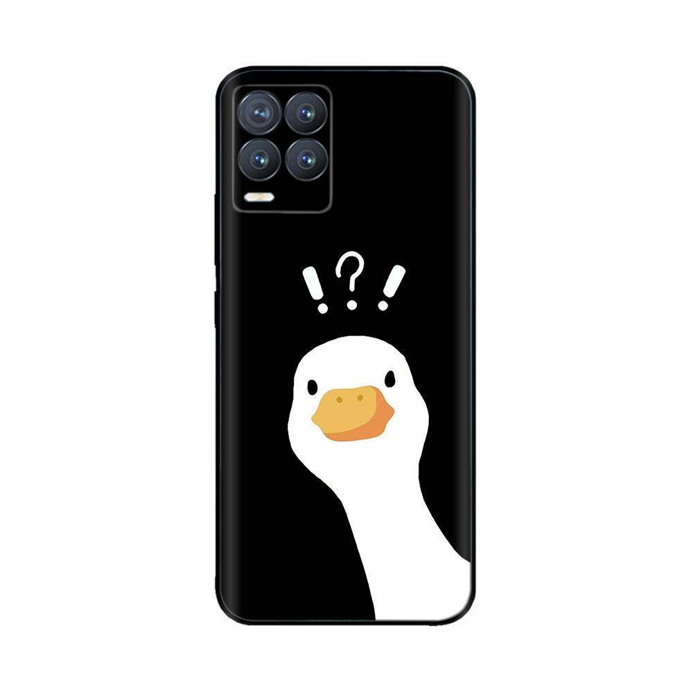Чехол для Realme 8 Милый Мультяшный Расписной Силиконовый Задний Чехол для Realme 8 Pro 8i Realme8 4G RMX3085 Мягкий ТПУ Чехол для Телефона Coque Etui