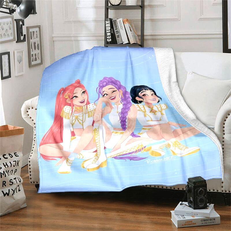 1 шт. Плед Winx Club Модный Мультяшный, Портативный Плед для Путешествий, Уютный Плед на Все Сезоны, Идеальный Подарок на Рождество, Дни РожденияPB065