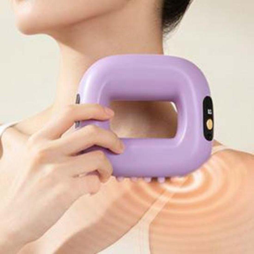 Adjustable Speed Electric Fascia Massage Ring Muscle Handheld Massager Deep Tissue Massage