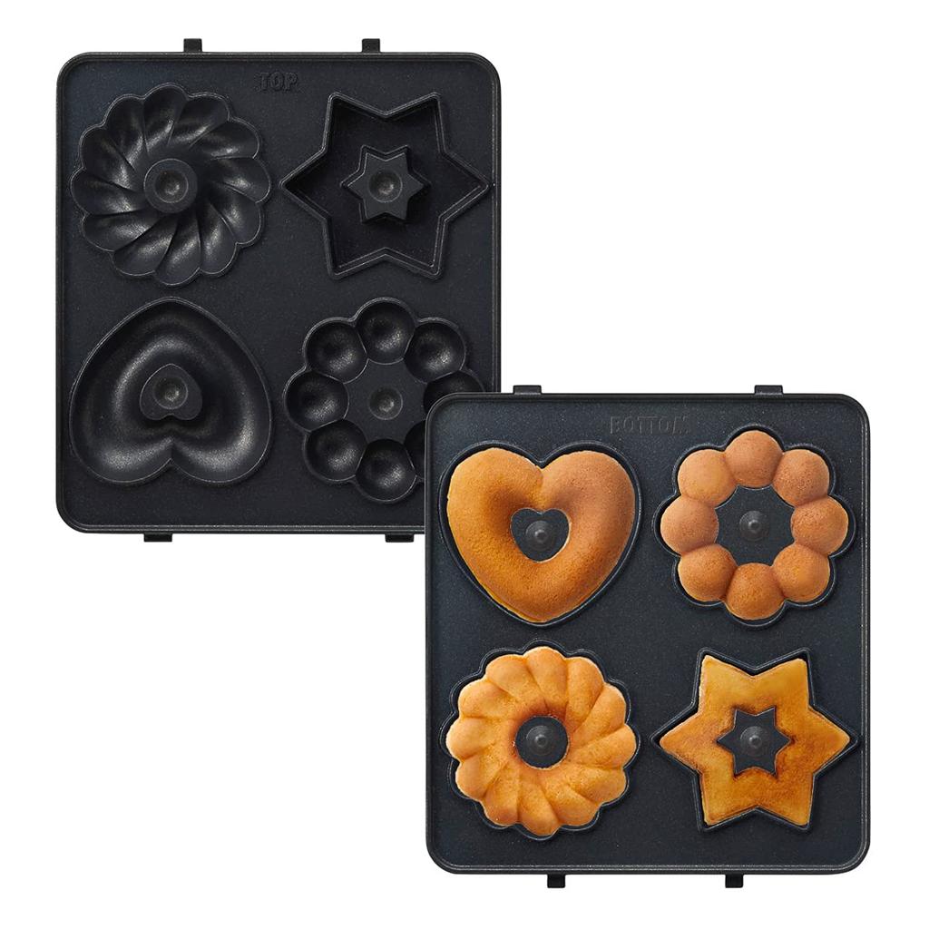 BRUNO Bruno Hot Sandwich Maker Single Donut Plate BOE043-DONUT