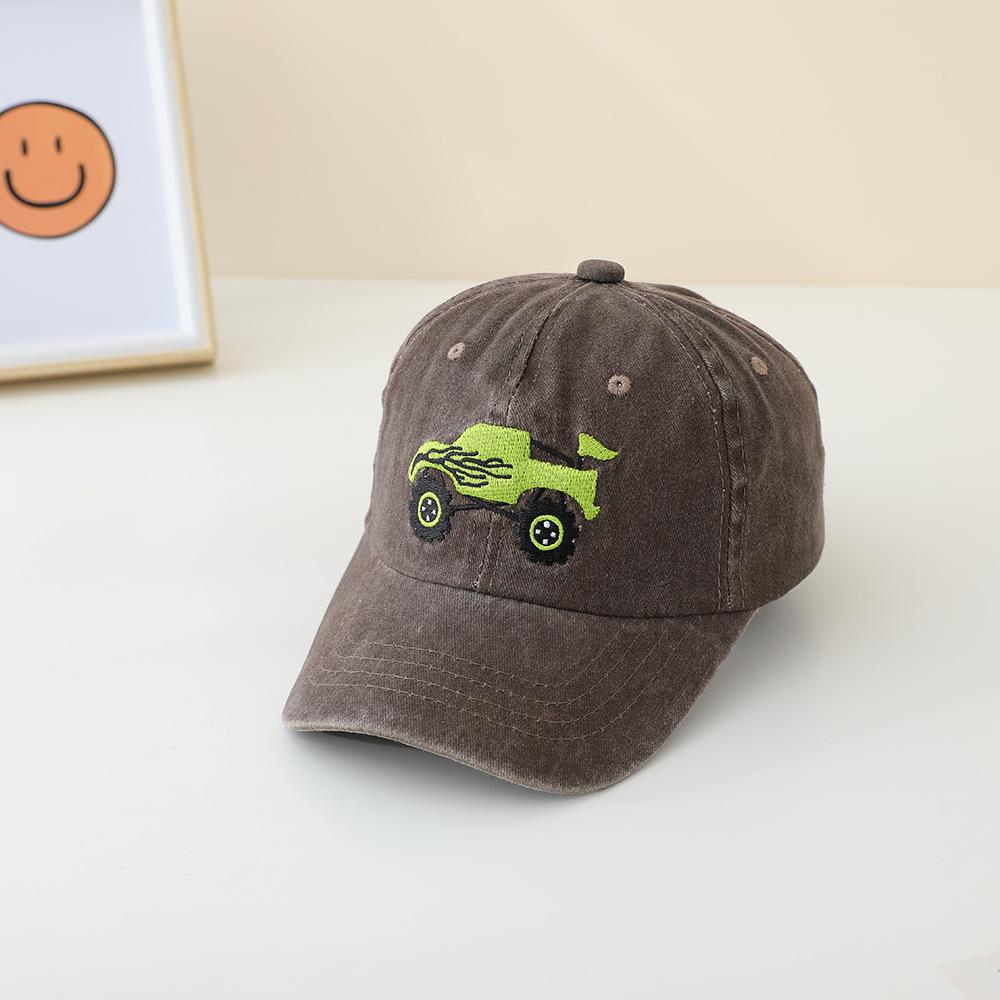 JYL TS DIY Грузовик Детская Кепка Стирка Винтаж Бейсболка Хлопок