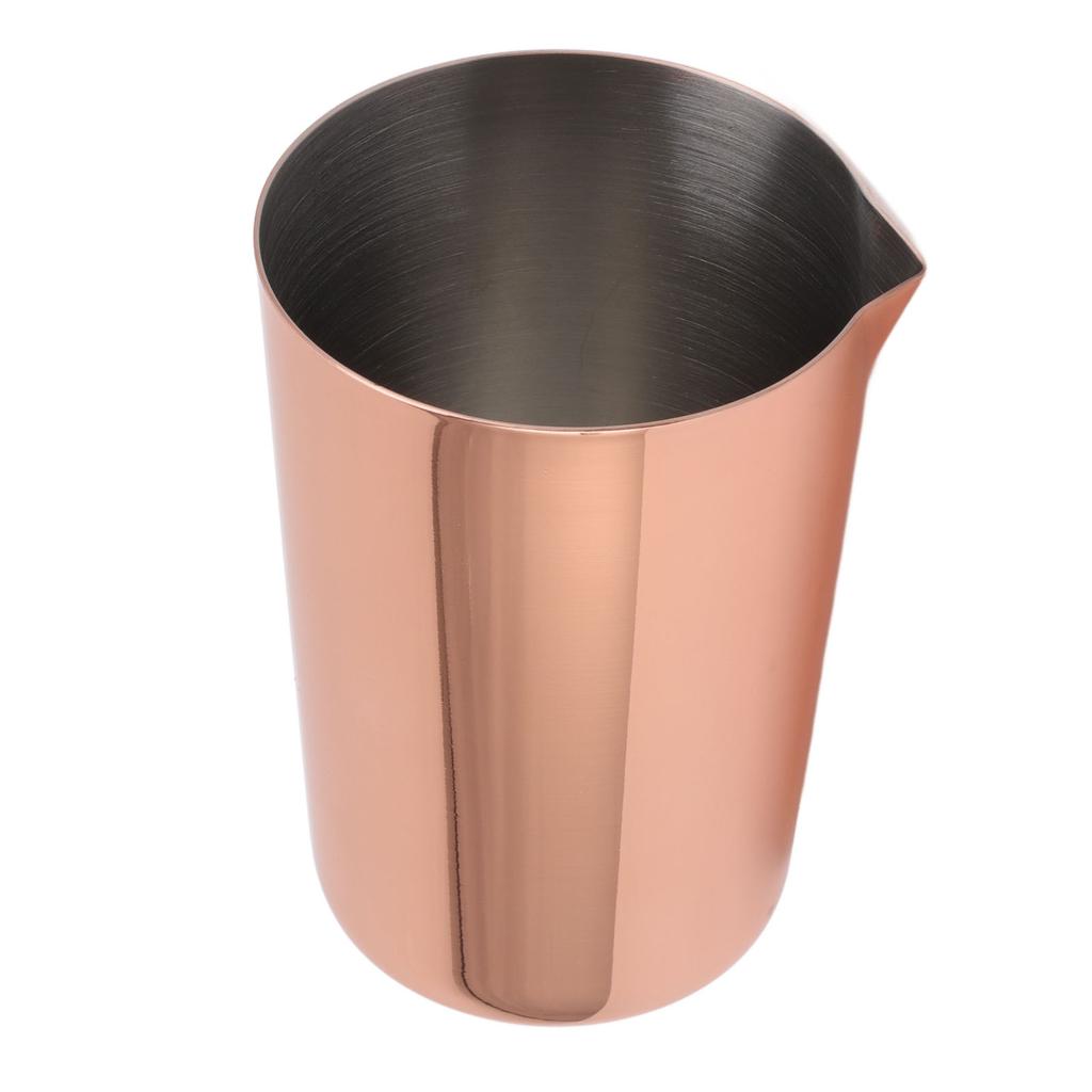 Барменская чашка, пригодная для мытья в посудомоечной машине, нержавеющая сталь, чашка для смешивания коктейлей для бара, дома, медь