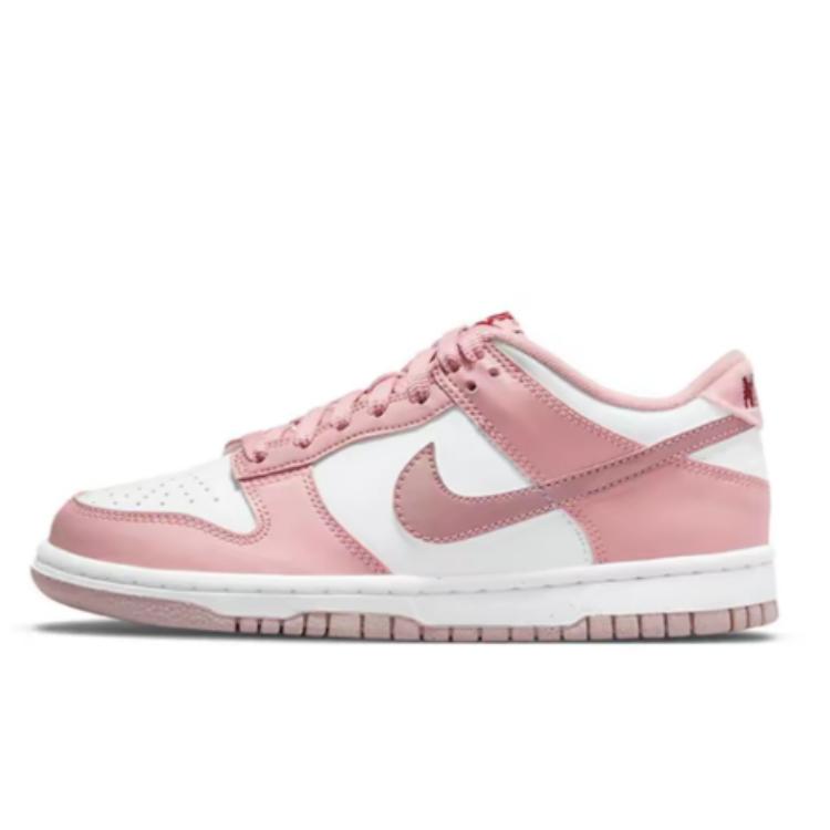 Nike Кроссовки Dunk Low Skateboard Shoes Женские Розово-белые DO6485-600(Team943-SBOX)