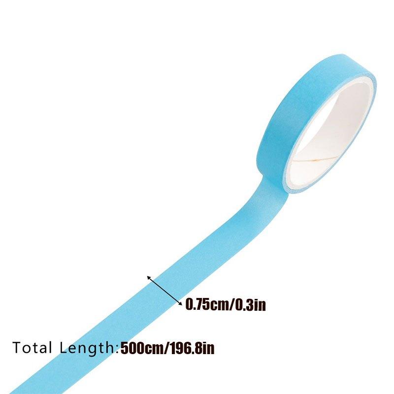 10 шт., набор лент радужного цвета Васи, цвета макарон, клейкие маскировочные ленты, наклейки, украшения, маркер, этикетка «сделай сам»