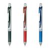 Шариковая ручка Pentel с гелевыми чернилами Energel, выдвижная, 0,7 мм, белый стержень AMZ-BLN75Z-3, 3 цвета