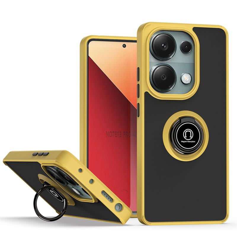 Чехол Armor Case для Xiaomi Redmi Note 13 Pro 5G Note 13 Pro+ Plus защитный чехол кольцо магнитный держатель подставка чехол Funda Capa