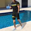 Summer Men's And Women's Short Sleeved Shorts Fashion Trend 3d Print Set Casual Comfortable Sports Clothing
