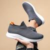 Дышащие кроссовки для мужчин и женщин Повседневная обувь на плоской подошве для пар дышащая модная для ходьбы больших размеров легкие лоферы