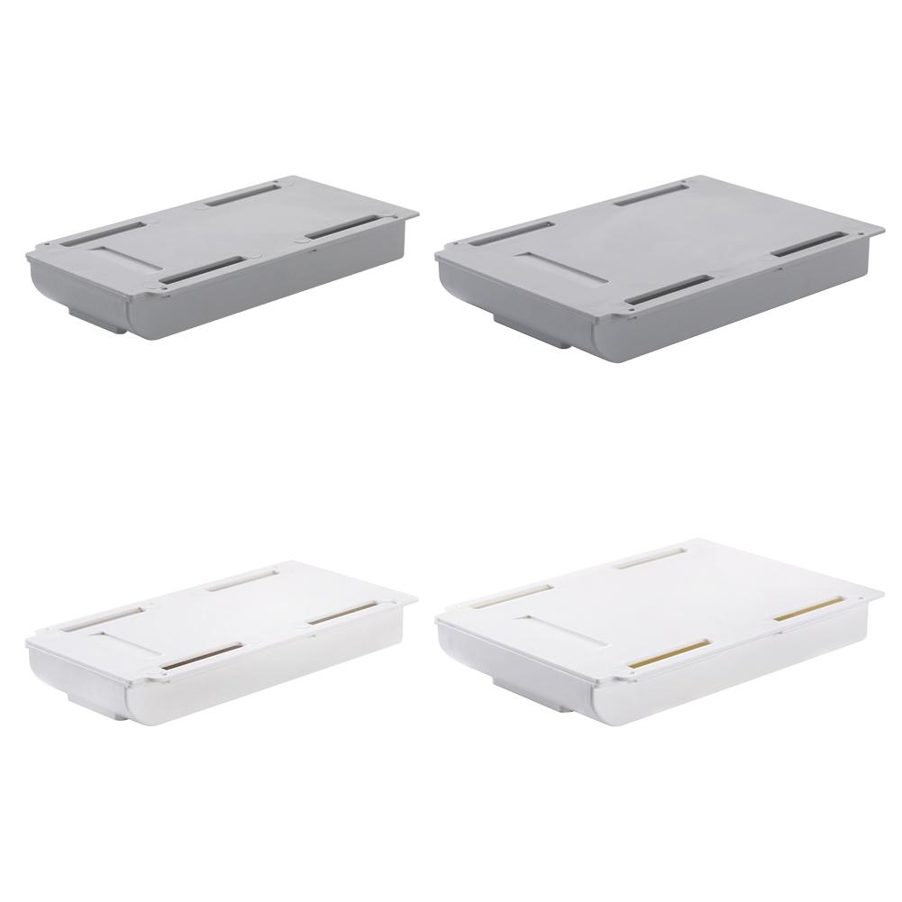 Table Drawer Storage Box Under Desk Self-adhesive Desktops Organizers Trays Box for Household Bedroom Accessories