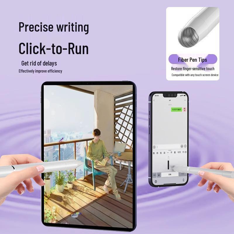 Стилус с сенсорным экраном для рисования и редактирования фотографий, совместимый с iPad, Huawei, Oppo, Xiaomi, Vivo.