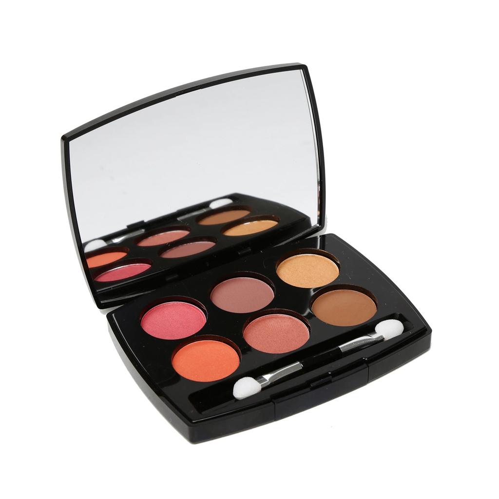 Тени для век Французская роза: 6 теплых тонов (7,5 г), Absolute Illuminating Eyeshadow Palette French Rose, Lakme