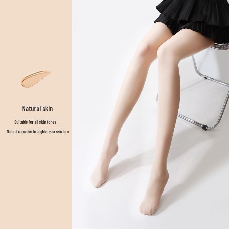 Женские черные прозрачные чулки с защитой от защемления: Прочные, красивые, нескользящие летние чулочно-носочные изделия