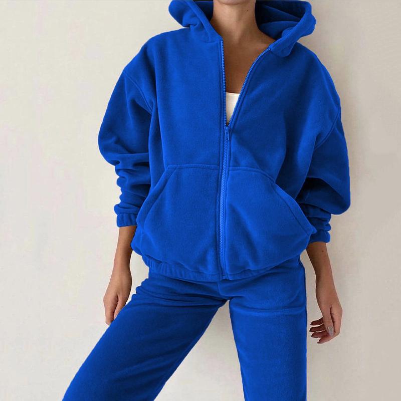 Women's Fashionable Sports Casual Sweatshirt Suit