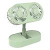 Telescopic Mini Table Fan Folding Air Cooler USB Desktop Small Fan  Running
