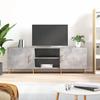 VidaXL TV Stand Concrete Grey 150x30x50 Cm Engineered Wood 829088