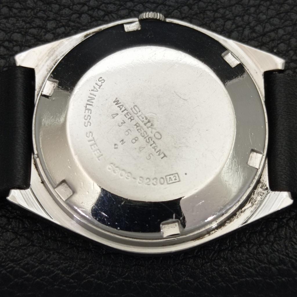 АВТОМАТИЧЕСКИЕ 6309A ВИНТАЖНЫЕ SEIKO 5 ЯПОНИЯ МУЖСКИЕ ЧАСЫ С СЕРЕБРИСТЫМ ЦИФЕРБЛАТОМ a701516-5
