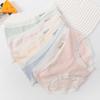Simple, No Traces, Teenage Panties, Mid-rise Underwear, Women's Briefs