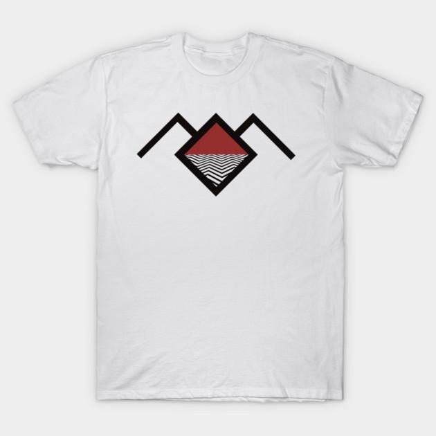 Asian Size Cotton Unisex Tshirt Print T-shirt Twin Peaks Owls Symbol T-shirt No-Cut Print Regular Fit
