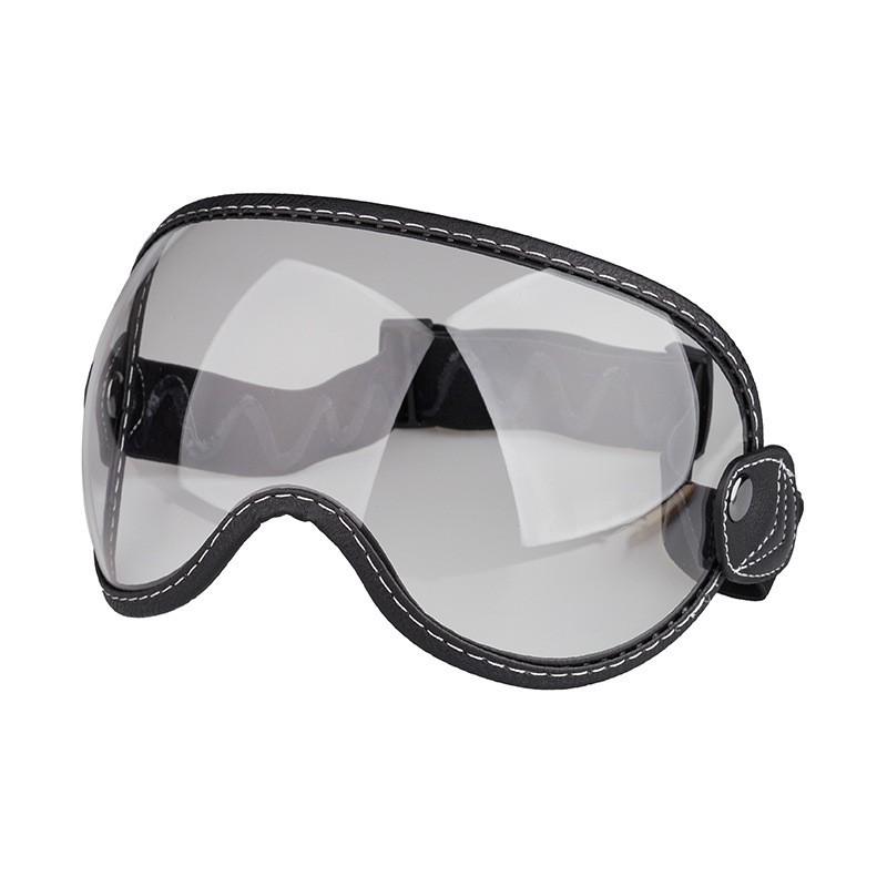 Harley Transparent Motorcycle Windproof Mirror Large Frame Strap Motorcycle Off Road Windproof Helmet Protective Glasses Bubble Glasses