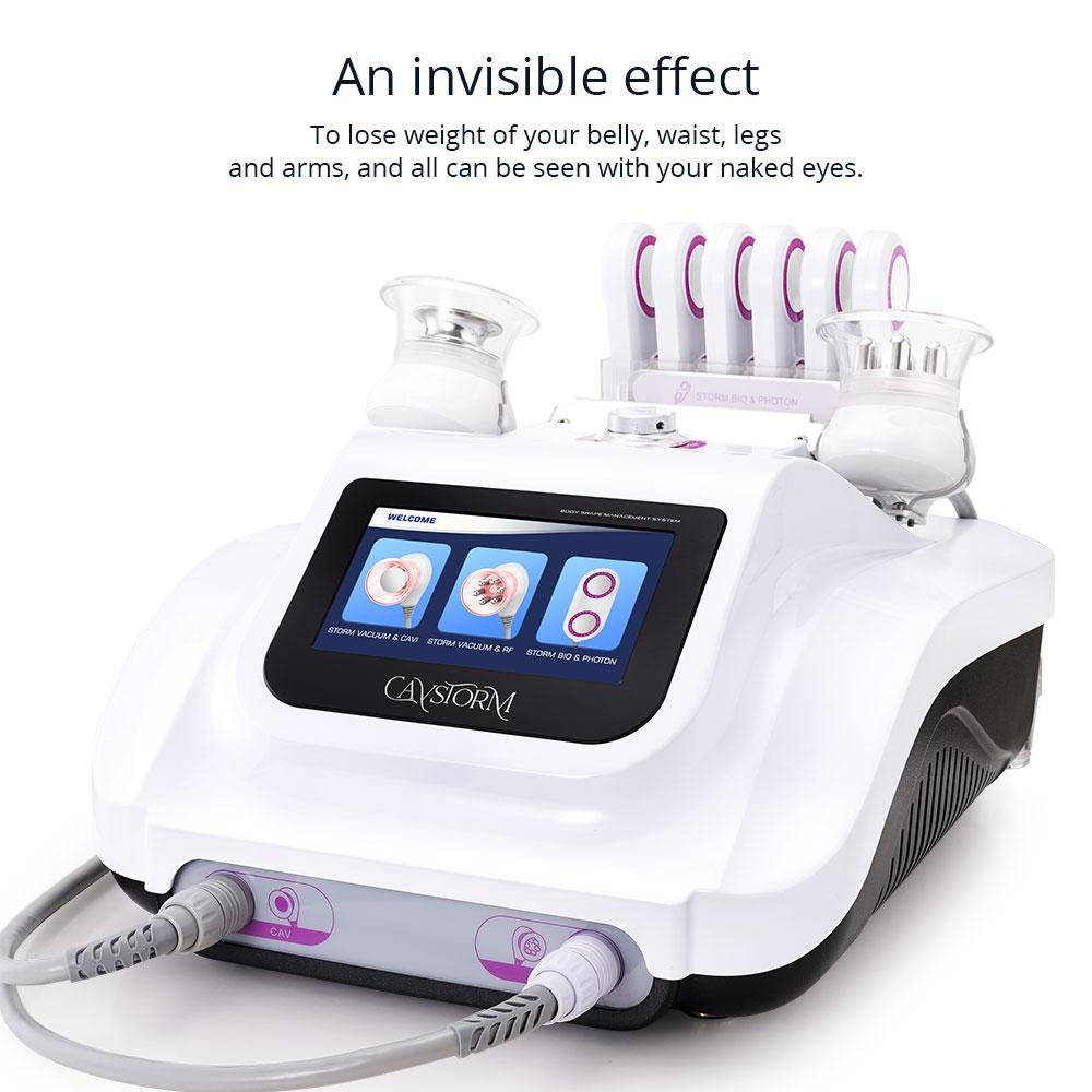 CaVstorm 40K Ультразвуковая кавитация 3.0 Вакуумная машина для похудения тела RF Photon Уход за кожей
