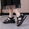 New Women's Sandals Thick Sole Open Toe Casual Roman Sandals Comfortable Women's Shoes
