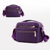 Casual Waterproof Nylon Shoulder Bags for Women Small Crossbody Messenger Bag Purse Female Multi-pocket Handbag Pouch
