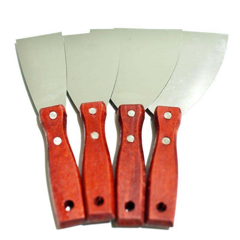 Stainless Steel Putty & Scraper Knife Set for Cleaning and Plastering