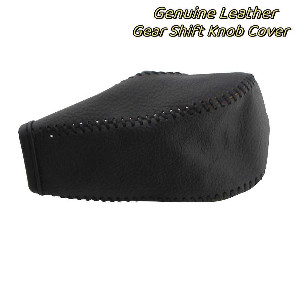 Кожаный чехол для защиты ручки переключения передач автомобиля-автомата, воротники для переключения передач для Ford Focus MK2 Fiesta 2005-2012, аксессуары для стайлинга автомобиля