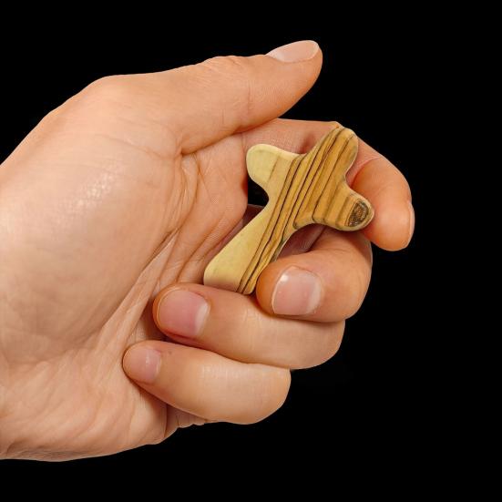 Деревянный крест, украшение, крест, мое сердце, эмоциональная поддержка, карманный обнимание, ручной крест для мужчин и женщин, молитва веры, ободряющий подарок