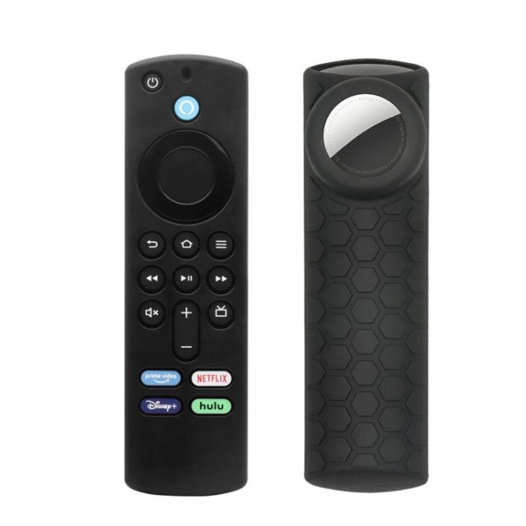 2 шт. Чехол для пульта дистанционного управления для Amazon Fire TV Stick 2021 ALEXA 3-го поколения с держателем для Airtag