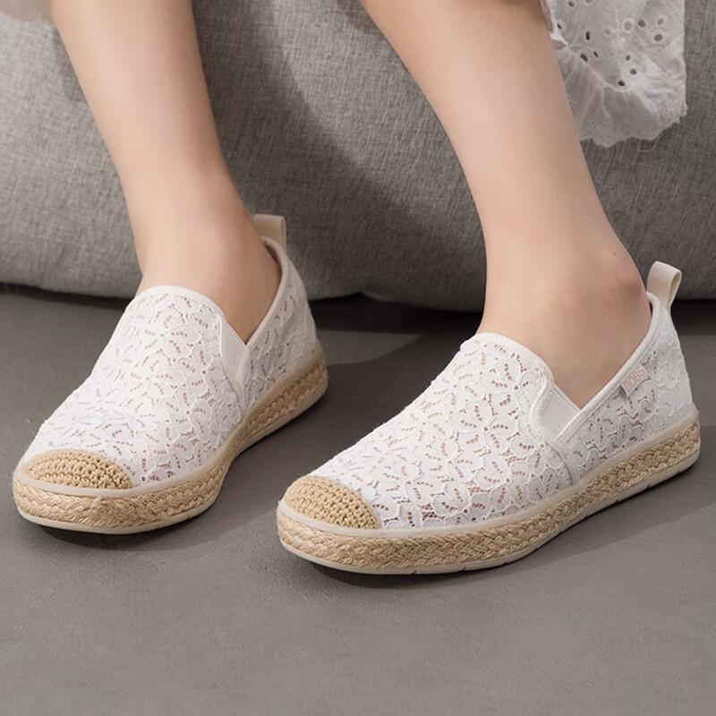 Skechers Женская обувь для ходьбы в повседневном стиле 114046-WHT