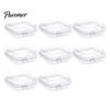 Electronics Cable Holder Hard Shell Storage Case, Portable Transparent Organizer Box, Travel Gadget Box Daily PET for Small And Jewelry Pill