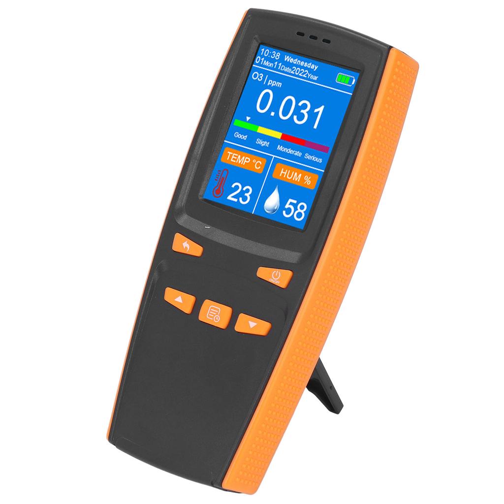 Ozone Meter Detector Handheld LCD Display 320 X 240 USB Charging Multifunctional Portable Ozone Analyzer