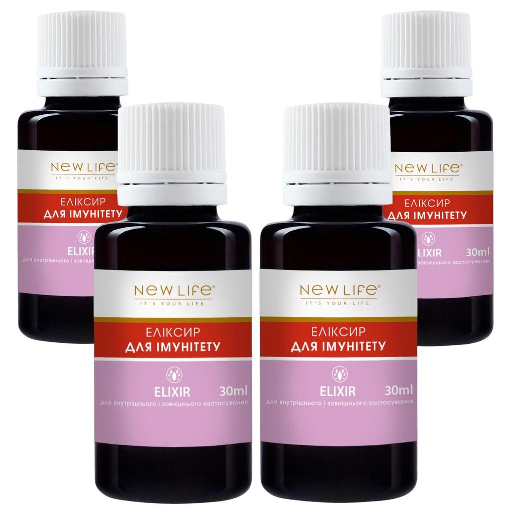 Эликсир для Иммунитета на Травах Диетическая Добавка New Life