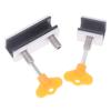 1Pc Child Protection Baby Safety Adjustable Sliding Window Locks Stop Aluminum Alloy Security Lock With Keys Safety Window Lock