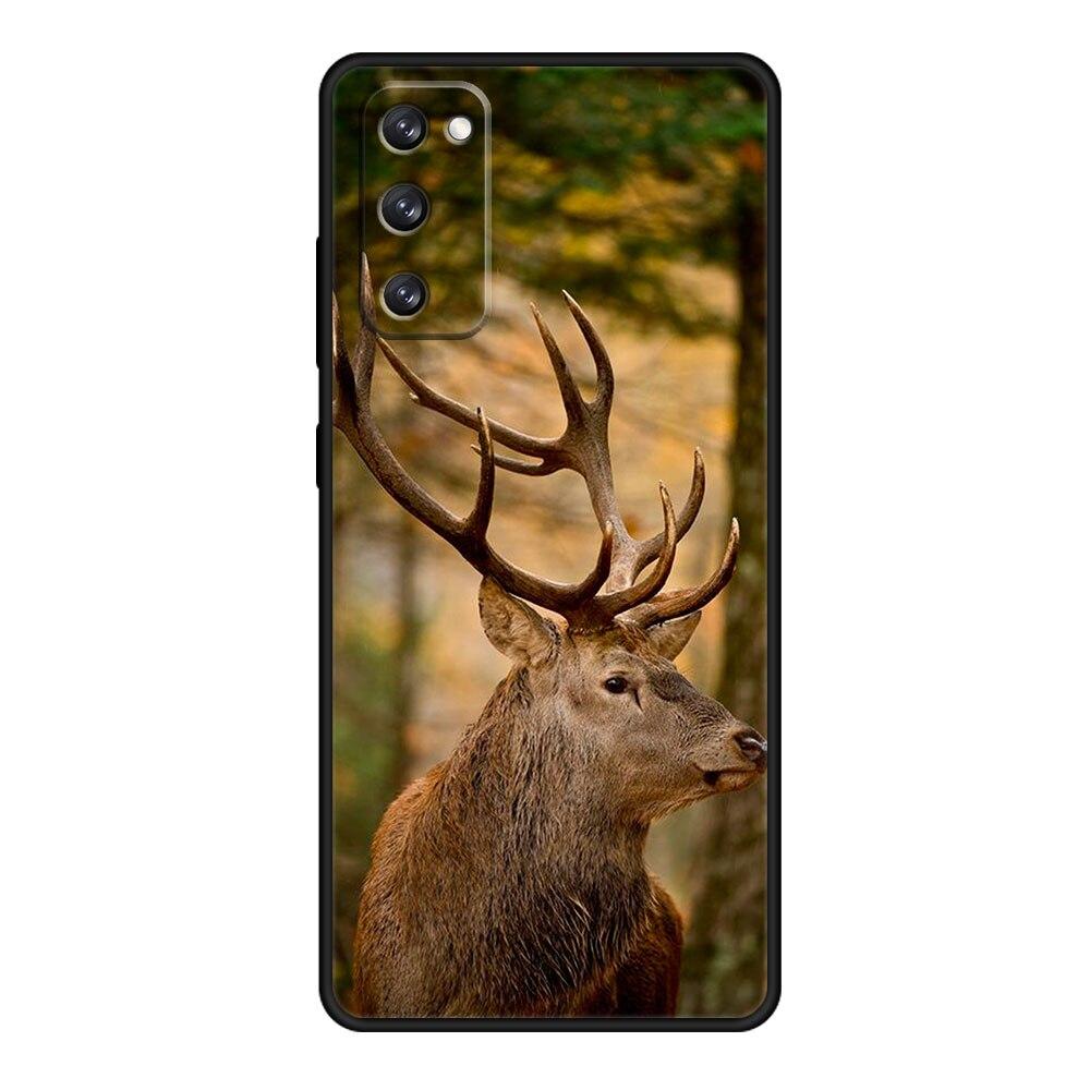 Чехол Камуфляж Охота на Оленей Для Samsung S20 FE 2022 S8 S10e S10 S22 Ultra 5G S7 S21 Plus S9 Funda
